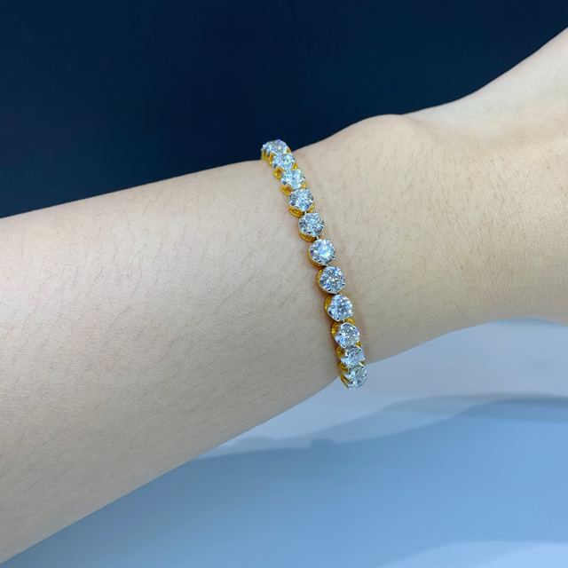 สร้อยมือเพชรรอบ