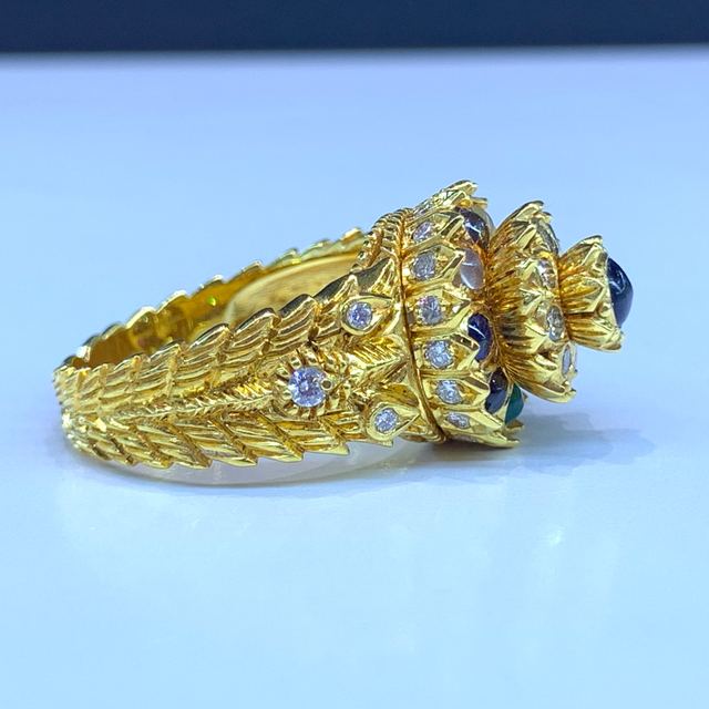 แหวนนพเก้า ประดับเพชร