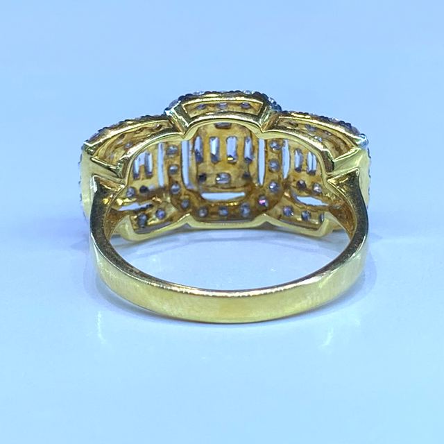 แหวนเพชรประกบ